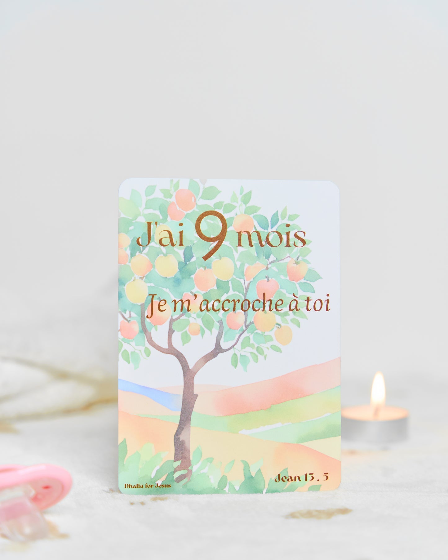 Carte bébé 9 mois