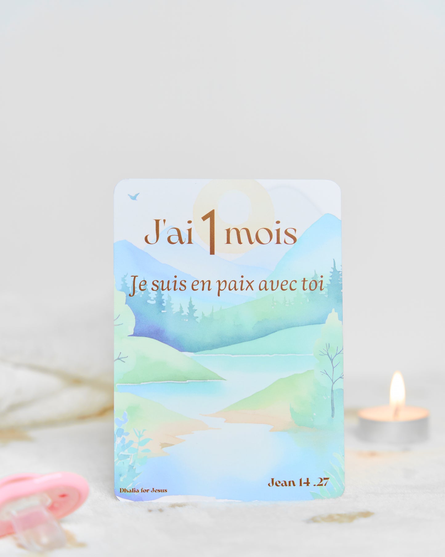 Carte bébé 1 mois