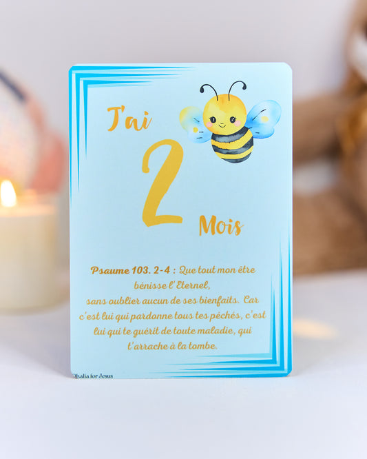 Carte bébé 2 mois