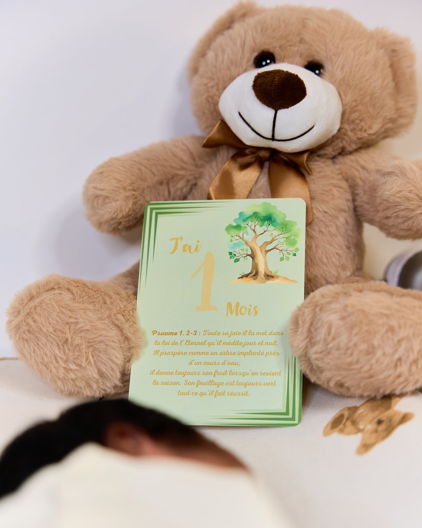 Carte bébé 1 mois