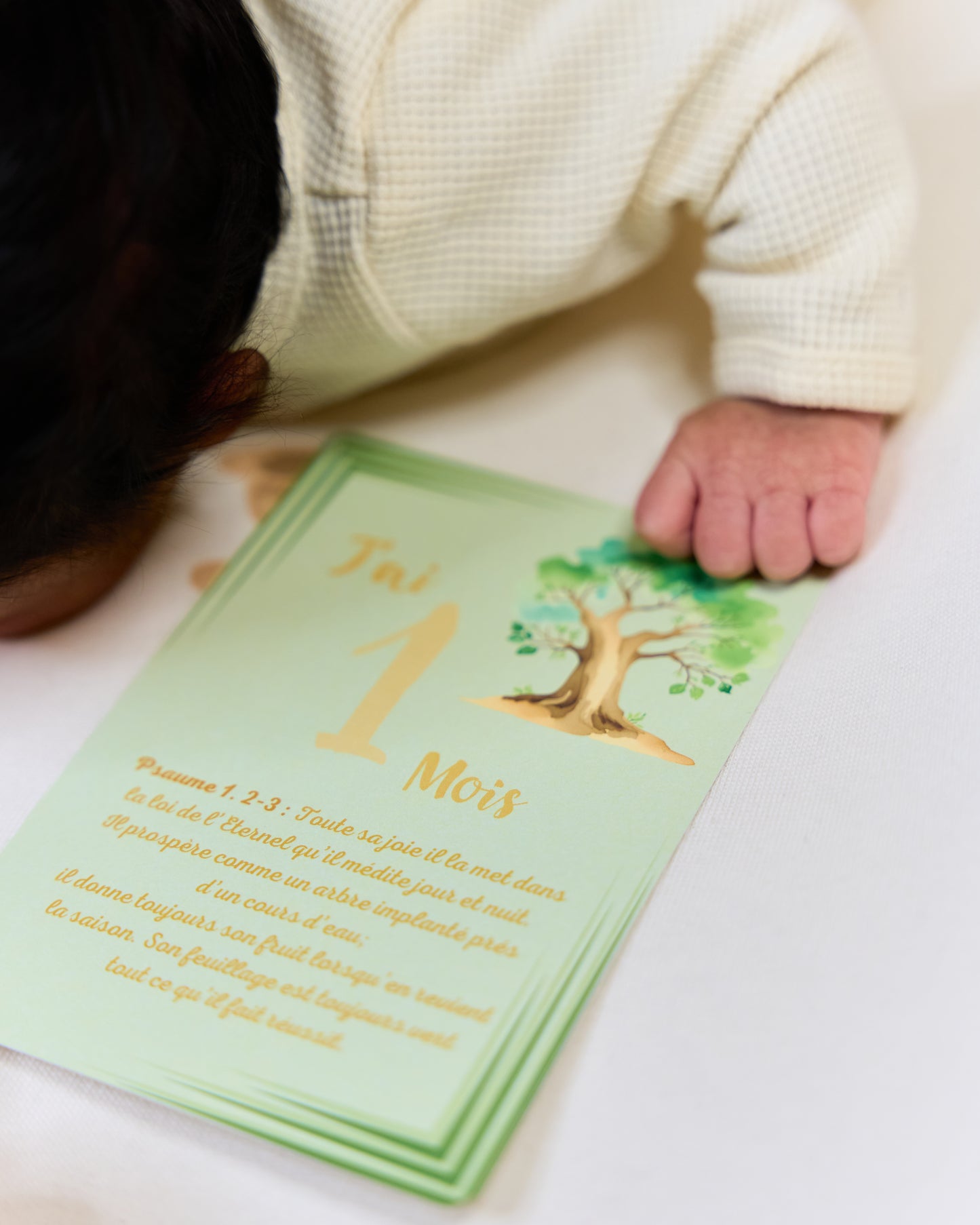 Carte bébé 1 mois