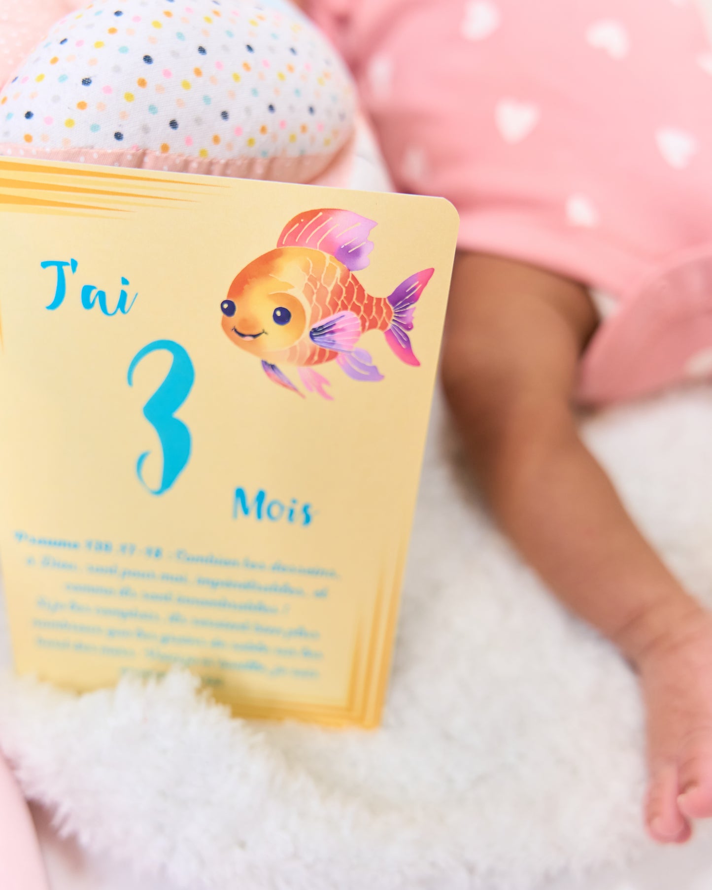 Carte bébé 3 mois