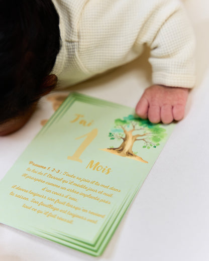 Carte bébé 1 mois