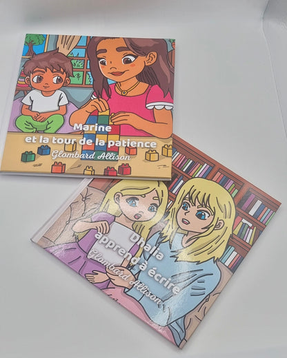 Dhalia apprend à écrire